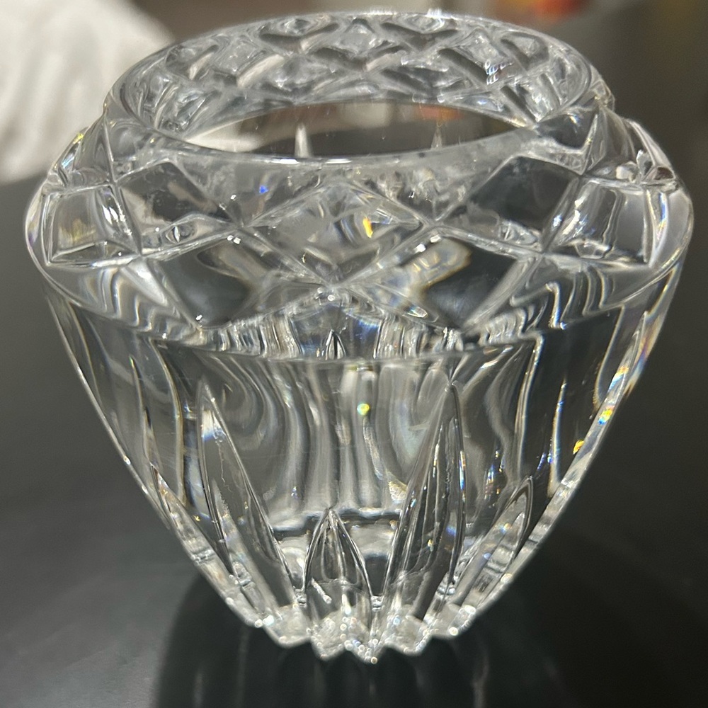 Vintage Princess House Lead Crystal Votive Candle Holder